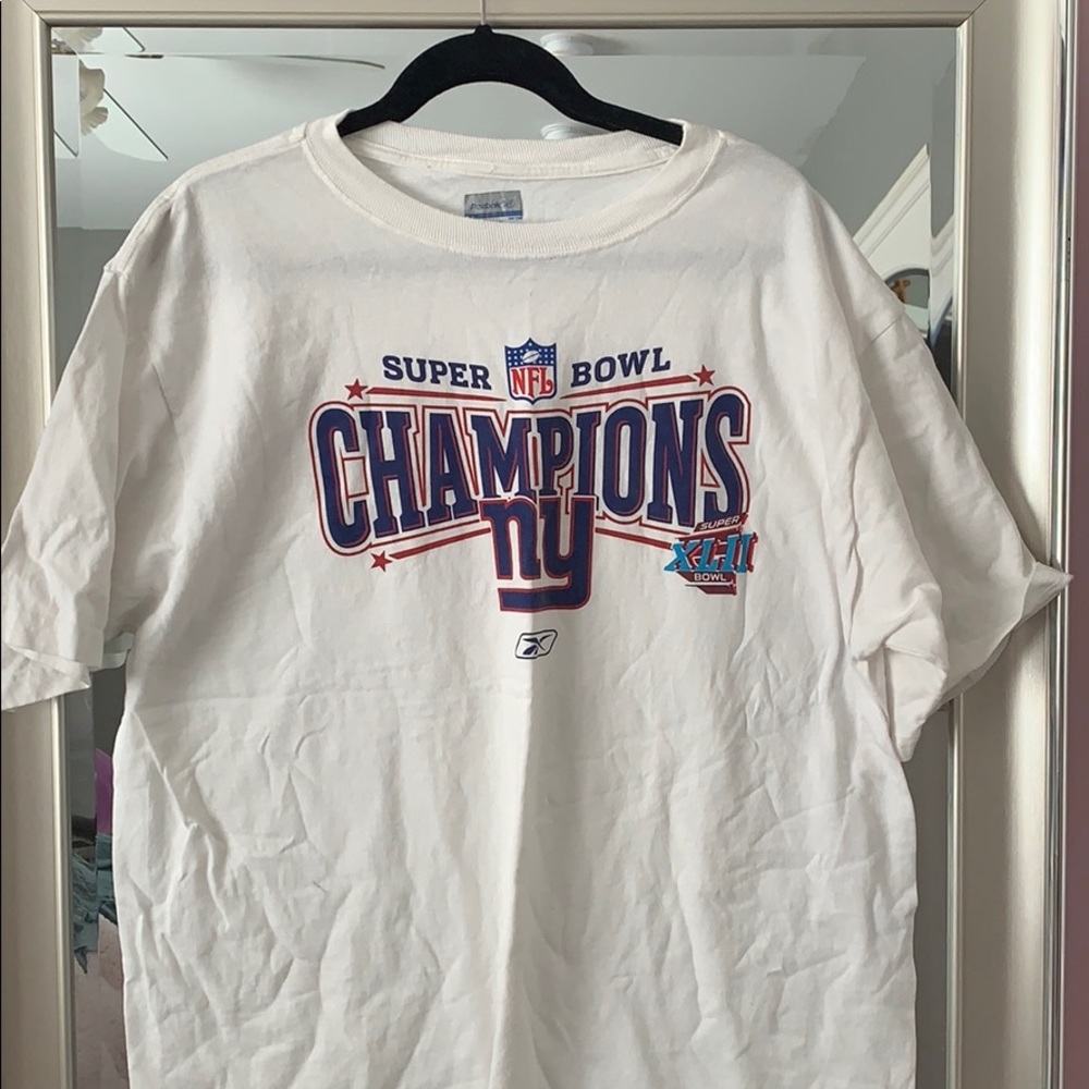 New York giants Super Bowl champion tshirt
